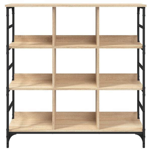 vidaXL Sideboard Sonoma-Eiche 102x32x103,5 cm Holzwerkstoff