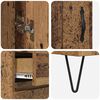 vidaXL Highboard Altholz 69,5 x 34 x 90 cm Holzwerkstoff