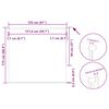 vidaXL Verdunkelungsrollo Gr&uuml;n 155x175cm Stoffbreite 151,6cm Polyester