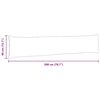 vidaXL Sofakissen 2 pcs Braun 200 x 40 cm Stoff