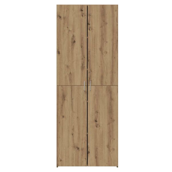 vidaXL Hochboard Artisan-Eiche 70 x 42.5 x 185 cm Holzwerkstoff