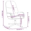 vidaXL Relaxsessel Grau Kunstleder