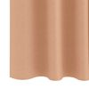vidaXL Verdunkelungs-Vorh&auml;nge mit Ringen 2 pcs Hellbraun 260 x 140 cm