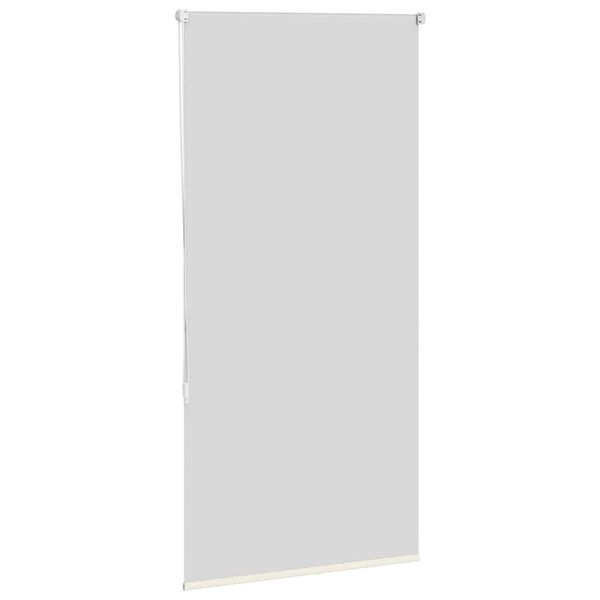 vidaXL Verdunkelungsrollo Cremewei&szlig; 85x150cm Stoffbreite 80,7 cm