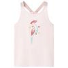 vidaXL Kinder-Tanktop Zartrosa 92