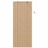 vidaXL Rollo mit Vorh&auml;ngen Natur 90 x 220 cm Bambus