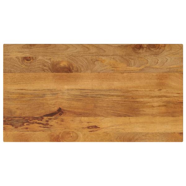 vidaXL Tischplatte 120x50x2,5 cm Rechteckig Massivholz Mango