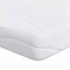 vidaXL Matratze Wei&szlig; 90 x 190 cm Jacquard-Stoff