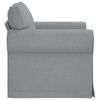 vidaXL Sofa Hellgrau Gesamtabmessungen: 95 x 82 x 80 cm (B x T x H)