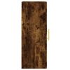 vidaXL Wandschrank R&auml;uchereiche 34,5x34x90 cm Holzwerkstoff