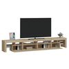 vidaXL TV-Schrank mit LED-Leuchten Sonoma-Eiche 260x36,5x40 cm