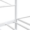 vidaXL Tagesbett ohne Matratze Wei&szlig; 100x190 cm Stahl