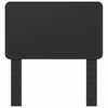 vidaXL Kopfteil mit Kopfteil Schwarz Eichen-Optik 75 cm Holzwerkstoff