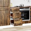 vidaXL K&uuml;chen-Unterschrank Lucca R&auml;uchereiche Holzwerkstoff