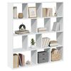 vidaXL B&uuml;cherregal Wei&szlig; 132x29x141,5 cm Holzwerkstoff