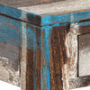 vidaXL Konsolentisch Massivholz Vintage 118 x 30 x 80 cm