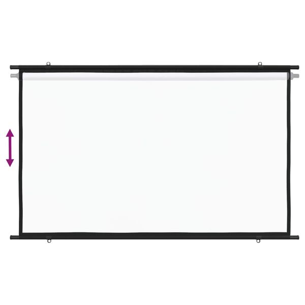 vidaXL Beamer Leinwand 72" 16:9