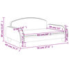 vidaXL Kindersofa Taupe 70x45x30 cm Stoff