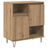 vidaXL Sideboard 2 pcs Artisan-Eiche 60 x 35 x 70 cm