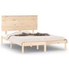 vidaXL Massivholzbett ohne Matratze 140x200 cm Kiefernholz