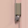 vidaXL Aufbewahrungsschrank Rosa 90 x 40 x 70 cm Stahl