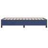 vidaXL Bettgestell ohne Matratze Blau 80x200 cm Stoff