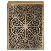 vidaXL Bad-Wandschrank 38x33x48 cm Massivholz Mango