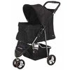 TRIXIE Haustier-Buggy Klappbar Hund und Katze Schwarz 28958