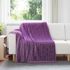 vidaXL Wohndecken 6 St&uuml;ck Lila 200 x 150 cm Fleece