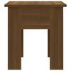 vidaXL Couchtisch Braun Eichen-Optik 40x40x42 cm Holzwerkstoff