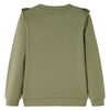 Kinder-Sweatshirt Khaki 140