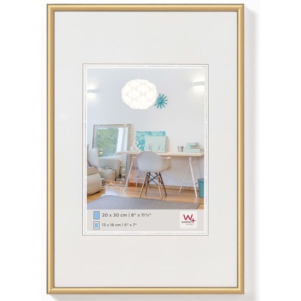 Walther Design Bilderrahmen New Lifestyle 70x100 cm Golden