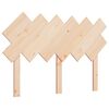 vidaXL Bett-Kopfteil 132x3x81 cm Massivholz Kiefer