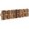 vidaXL Kopfteil mit Schrank mit Schubladen 3 pcs Altholz Holzwerkstoff