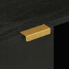 vidaXL TV-Schrank Schwarz 105x33x46 cm Holzwerkstoff