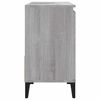 vidaXL Badschrank Grau Sonoma 65x33x60 cm Holzwerkstoff