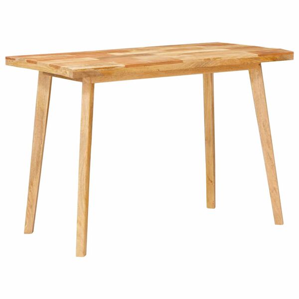vidaXL Esstisch Natur 100 x 55 x 75 cm Massivholz Mango