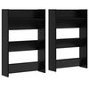 vidaXL Schuhschrank 2 stk. 60 x 18 x 90 cm Holzwerkstoff