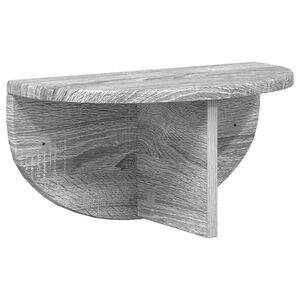 vidaXL Wandregal Graues Sonoma 38 x 19 x 19 cm Holzwerkstoff