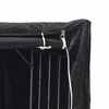 vidaXL Brennholzregal mit Regenschutz 200,5x100,5x110,5 cm