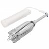 vidaXL Klappanker mit Seil Silber 10 kg Feuerverzinktes Gusseisen