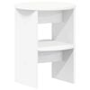 vidaXL Seitenschrank Wei&szlig; &Oslash;40 x 50 cm Holzwerkstoff