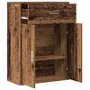 vidaXL Sideboard mit Schubladen Altholz 60 x 30 x 84 cm Holzwerkstoff