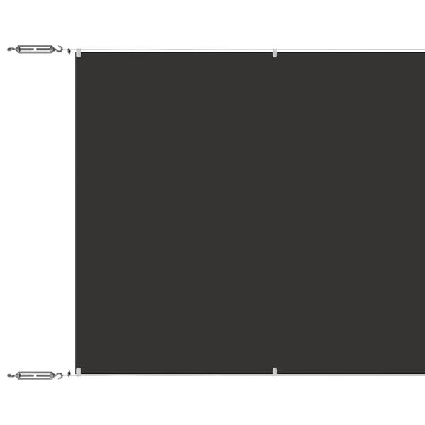 vidaXL Senkrechtmarkise Anthrazit 140x600 cm Oxford-Gewebe