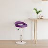 vidaXL Barhocker Lila Kunstleder