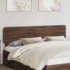 vidaXL Kopfteil Braun Eichen-Optik 200 cm Holzwerkstoff