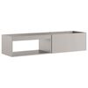 vidaXL Feuerstelle Braun 160 x 45 x 35 cm Stahl