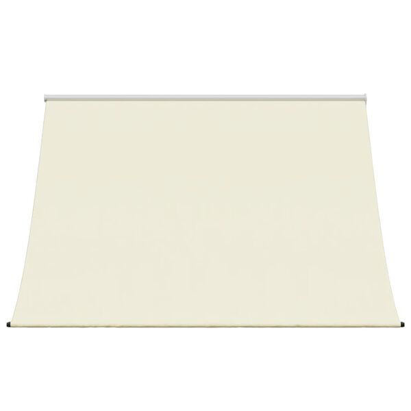 vidaXL Markise Einziehbar Creme 250x150 cm Stoff und Stahl