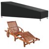 vidaXL Sonnenliegen-Abdeckungen 2 Stk. 203x81x25/63 cm 420D Oxford