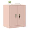 vidaXL Aufbewahrungsschrank Rosa 60 x 40 x 70 cm Stahl